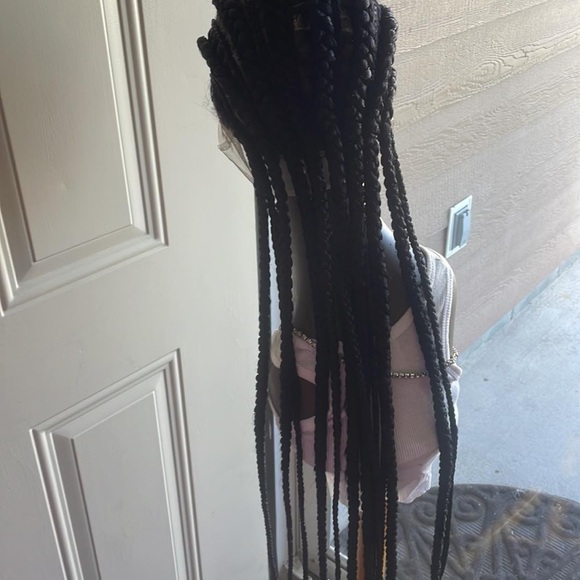 Synthetic custom made braided wigs - Picture 4 of 4